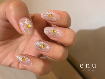 エヌ(enu)の写真/アートが豊富なサロンで理想の指先を♪持ち込みネイルも相談できるから旬なニュアンスネイルが叶う◎
