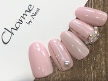 ネスト(Nest)/定額　ストライプネイル