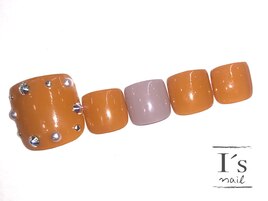 【ミディアム系フットネイル♪】