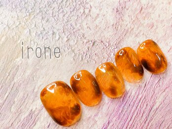 イロネ(irone)/ハンド☆べっこうネイル