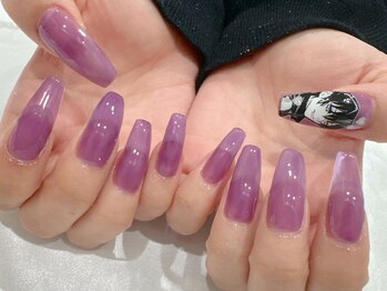 ナーズ(NERD'S)/痛ネイル1本シンプル￥10500