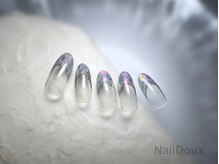 ネイル ドゥ 岡山駅前店(Nail Doux)/オーロラフレンチネイル