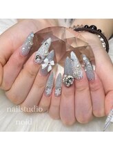 ノイド(noid)/ツイード/雪の結晶/リボン