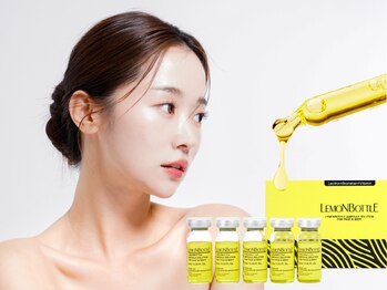 クリニカルエステ イーズ あべのキューズタウン店の写真/【フェイシャル】レモンボトル×ヒト幹細胞コース￥16500→￥8800★気になるところにダイレクト注入♪小顔!