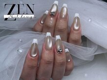 ゼン ネイル デザイン 池袋(ZEN NAIL DESIGN)/* 長 さだしやり放題×つけ放題