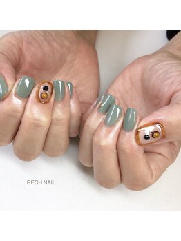 レッシュネイル サロンアンドスクール(RECH NAIL salon&school)/囲みべっ甲