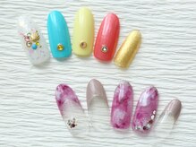 ネイルサロン マハロ 横浜四季の森フォレオ店(Nail Salon Mahalo)の雰囲気（定額コース）