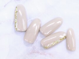 キラキラライン☆うる艶ネイル