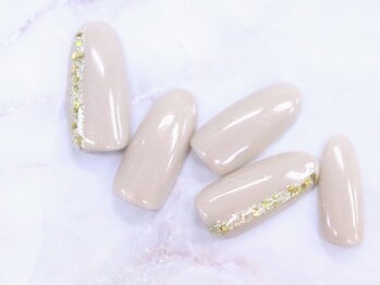 ネイルサロン ドルチェネイル 柏店(Dolce.Nail)/キラキラライン☆うる艶ネイル