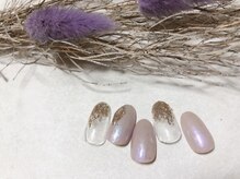 キキネイル たまプラーザ店(kikinail)/4月定額B キラキラネイル