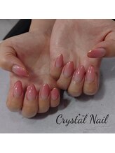 クリスタルネイル ゆめタウン夢彩都(CRYSTAL NAIL)/グラデーションネイル