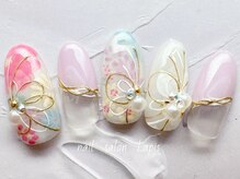 ラピス 自由が丘(Lapis)/着物柄ネイル