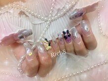 ネイルアンドまつげエクステ リッチエイト 原宿店(Rich8)/スカルプ★ポケモンマグネット