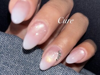ネイル アンド まつげエクステサロン キュア(Cure)/マグネット×グラデーション