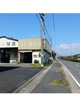 り楽/県道４７号から見た写真です