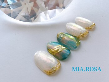 ミアローザ(Mia Rosa)/定額Ｔ☆華やかネイル3