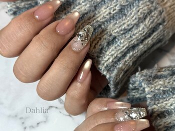 ダリア(Dahlia)/定額デザイン★埋め尽くし