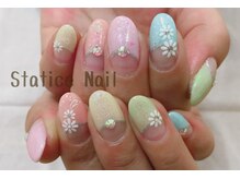 スターチス ネイル(Statice Nail)/フリーオーダーゴージャス