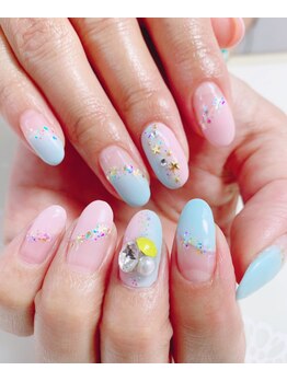 ネイルサロン ティアラリュクス 市川北口店(Tiara Luxe)/七夕ネイル☆