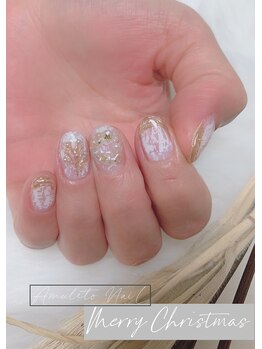 アムレート ネイル 蕨(Amuleto NaiL)/大人のクリスマスネイル