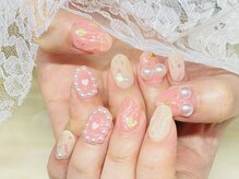 アッサンブレ(Assembler)/ちゅるんとさくらんぼネイル