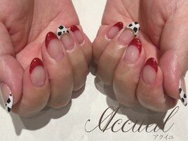 ダルメシアンネイル