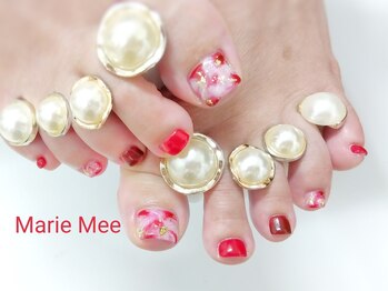 FOOTジェル　タイダイアート