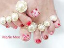 FOOTジェル　タイダイアート