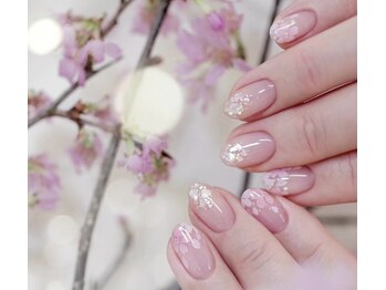 春限定桜ネイル