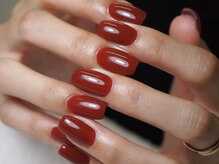 ソアネイル(SOAR NAIL)/大人モードな赤ネイル