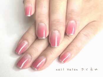 極細ラメライン×カラグラ