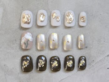 ミラーニュアンスネイル