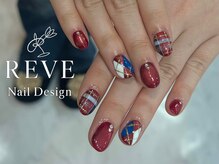 レーヴ(REVE)/チェックネイル