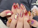 ギラギラ天使ネイル