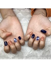 ソワ(sowa)/パープルニュアンスで大人可愛い