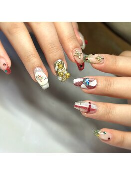 エムネイル ブランチ(Mネイル branch)/__maeda!!クリスマスネイル3