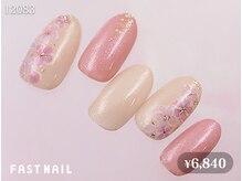 ファストネイル 名駅店(FAST NAIL)/桜ネイル/春/フラワー/ピンク