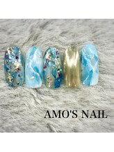 アモズネイル さっぽろ東急百貨店(AMO'S NAIL)/11000円デザイン