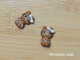 3Dパーツキャラクターネイル