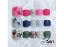 ネイルズアジュール アピタ新潟西店(Nailz Azur)/フット　定額デザインＢコース
