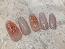 nail design:シンプル5500円