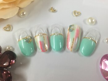 ネイルバイスターリー 川口(NAIL by STARry)/オススメトレンドアートコース