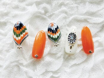 ネイリシャス(NAILICIOUS)/秋色ピーコック