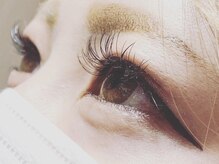 フレイムス アイラッシュ アンド ネイル(FRAMES)/キュート♪フラットラッシュ！