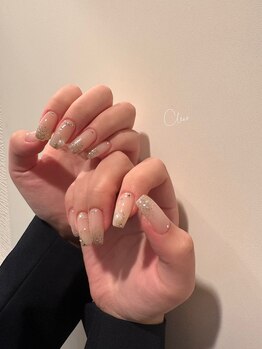 クリア(Clear)/キラキラネイル♪