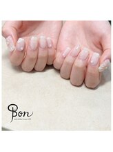 ネイルアトリエ ボン(nail atelier bon)/ぷっくりお花デザイン