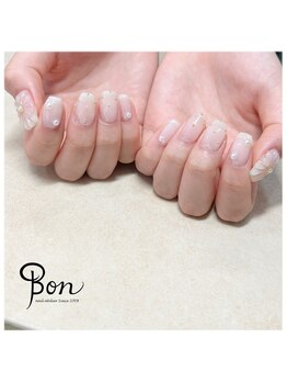 ぷっくりお花デザイン