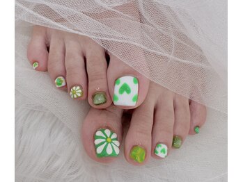 タムタムネイル 本厚木(Tam Tam Nail)/持ち込みデザイン