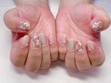 アイリッシュネイル 久屋大通店(Irish Nail)/秋フラワーネイル