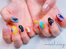 モチミィ(mochimy.)/＊ピカソ風カラフルネイル＊